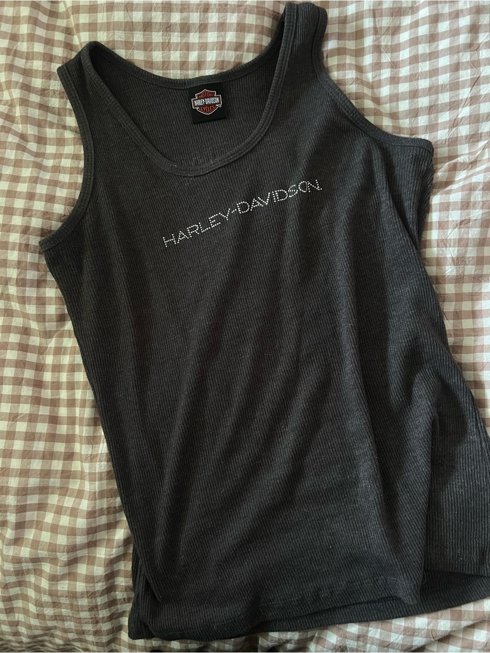 Harley Davidson Rhinestone Tank - Picture 3 of 4